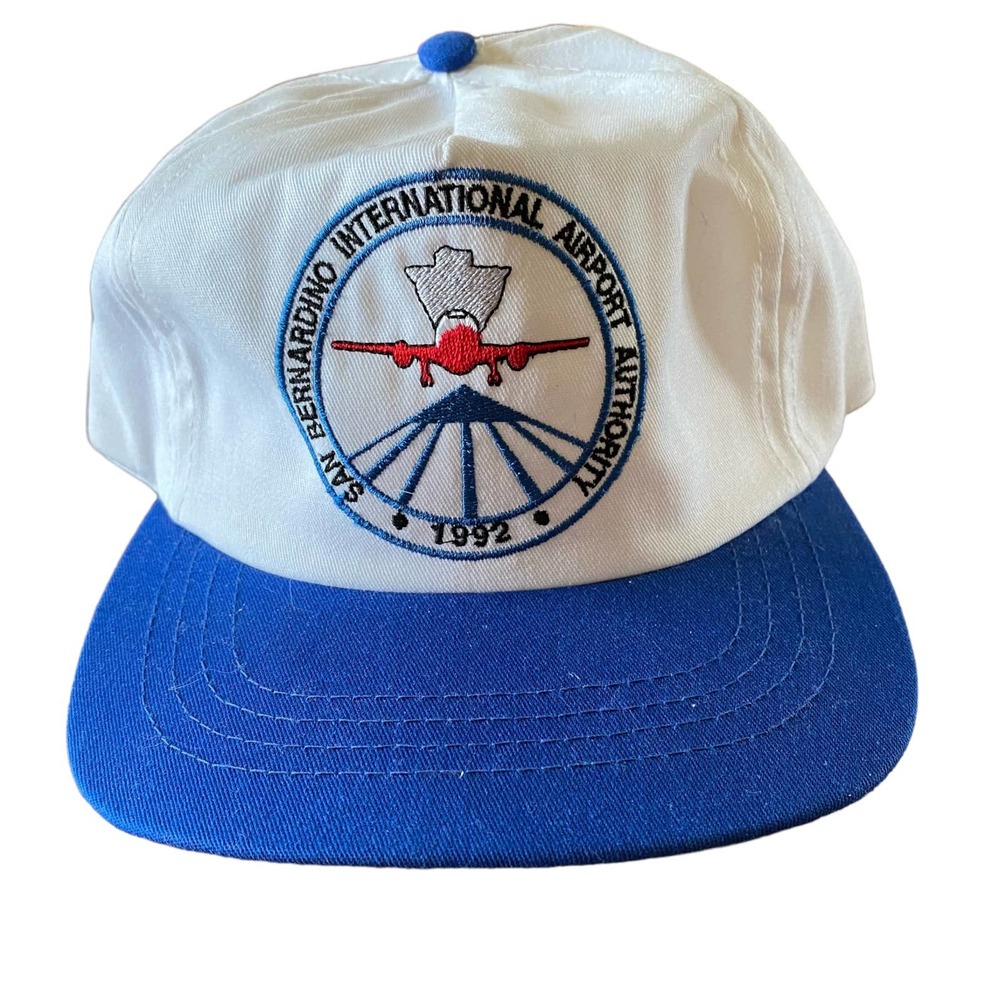 Vintage 1992 San Bernardino International Airport Authority Hat